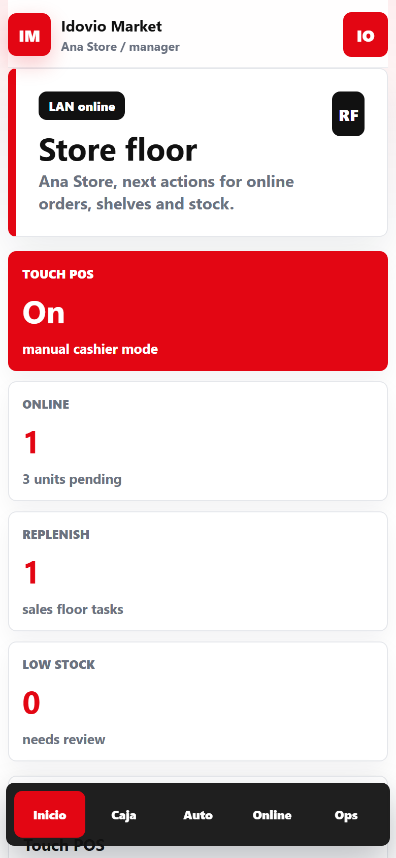 Idovio Market Android APK real mobile screen